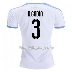 Uruguay Diego Godin 3 Udebanetrøje Copa América 2019 S/S